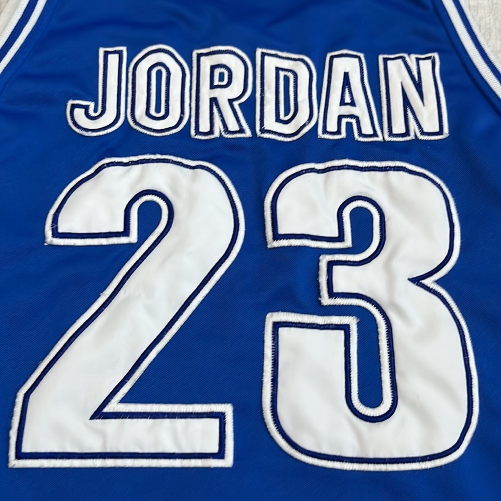 High School Legends 1980 McDonald's All American Michael Jordan Blue Jersey‎ 52